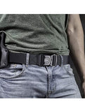 Quick Push Button Release Buckle Military Belt Strap Tactical Rigger Waistband