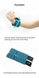 2 Pack Elastic Weight Wrist and Ankle Bangles, Blue Color