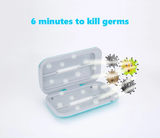 UV-C Cell Phone Mask Sanitizer, Dual LED UV Lights, Simple and Effective