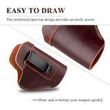 Genuine Leather Universal IWB Holster
