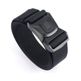 Quick Button Release Buckle Military Belt Strap Tactical Rigger Waistband