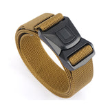 Quick Button Release Buckle Military Belt Strap Tactical Rigger Waistband