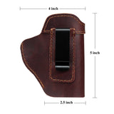 Genuine Leather Universal IWB Holster