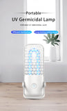 Portable Rechargeable UVC Disinfection Lamp, Steel case