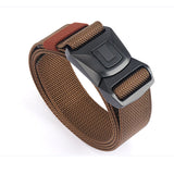 Quick Push Button Release Buckle Military Belt Strap Tactical Rigger Waistband