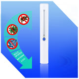Portable UV-C Wand Sanitizer, use 4 x AA batteries, FDA and EPA Registered