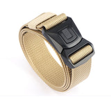 Quick Push Button Release Buckle Military Belt Strap Tactical Rigger Waistband