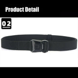 Quick Push Button Release Buckle Military Belt Strap Tactical Rigger Waistband