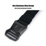 Quick Push Button Release Buckle Military Belt Strap Tactical Rigger Waistband
