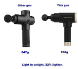 20 speed Long battery life Light Weight Massage Gun with 6 Massage heads