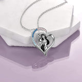 JAKE SKELLINGTON & SALLY NIGHTMARE BEFORE CHRISTMAS PENDANT NECKLACE