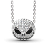 Jack Skellington Scary Face Pendent Necklace